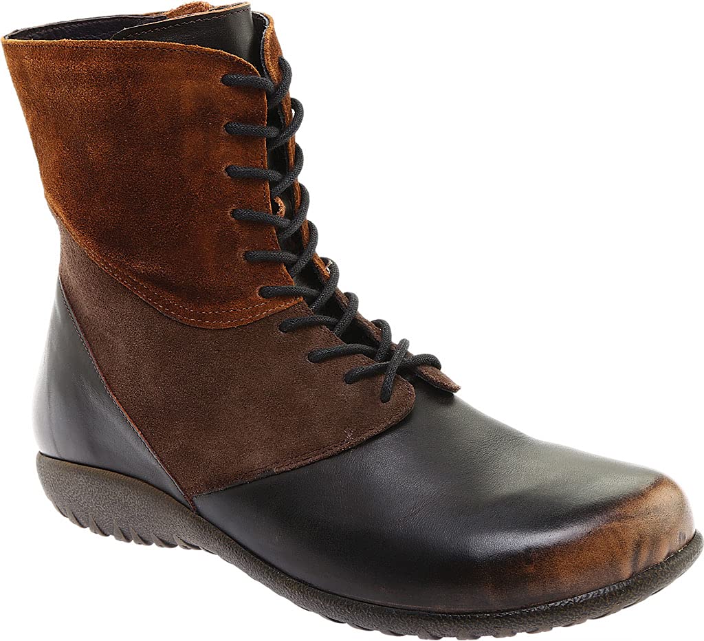 NAOT Women's Atopa Boots - Comfortable Leather Ankle Boots for Walking, Travel & Work - Stylish Casual & Dress Boots for Everyday Wear