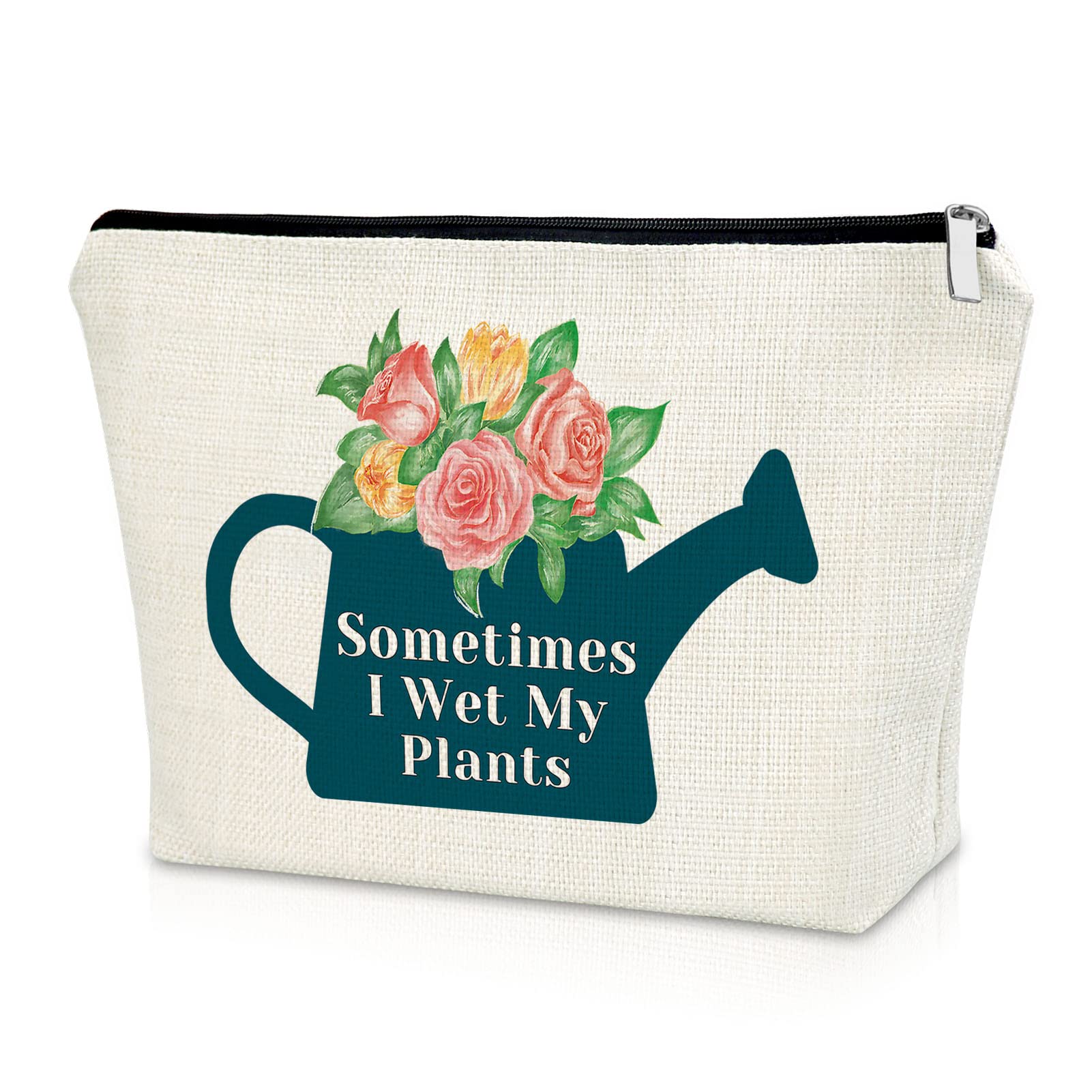 Funny Plant Lover Gift - Gardening Themed Makeup Bag for Women | Perfect Appreciation, Retirement & Housewarming Gift for Gardeners & Plant Enthusiasts | Great for Travel, Daily Use & Cosmetics Storage