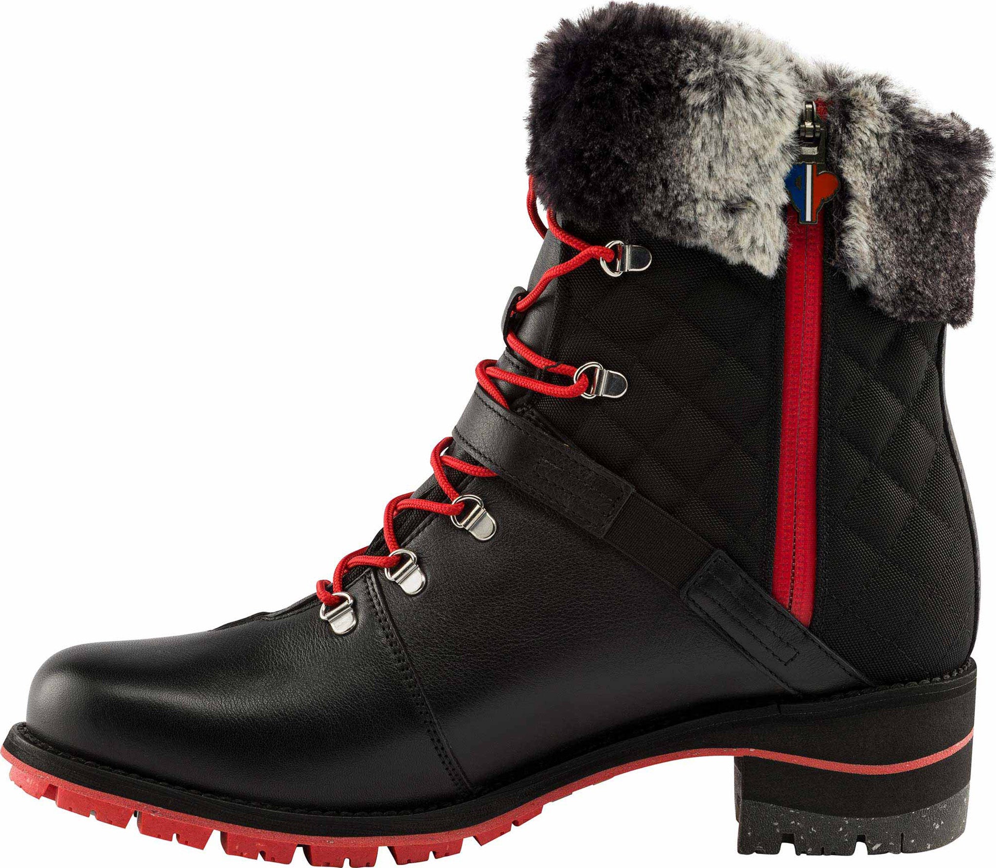 1907 Megeve Boots for Women - Waterproof Winter Snow Boots with Fur Lining | Comfortable & Stylish Ladies' Boots for Cold Weather - Perfect for Snowy Days, Hiking and Outdoor Activities