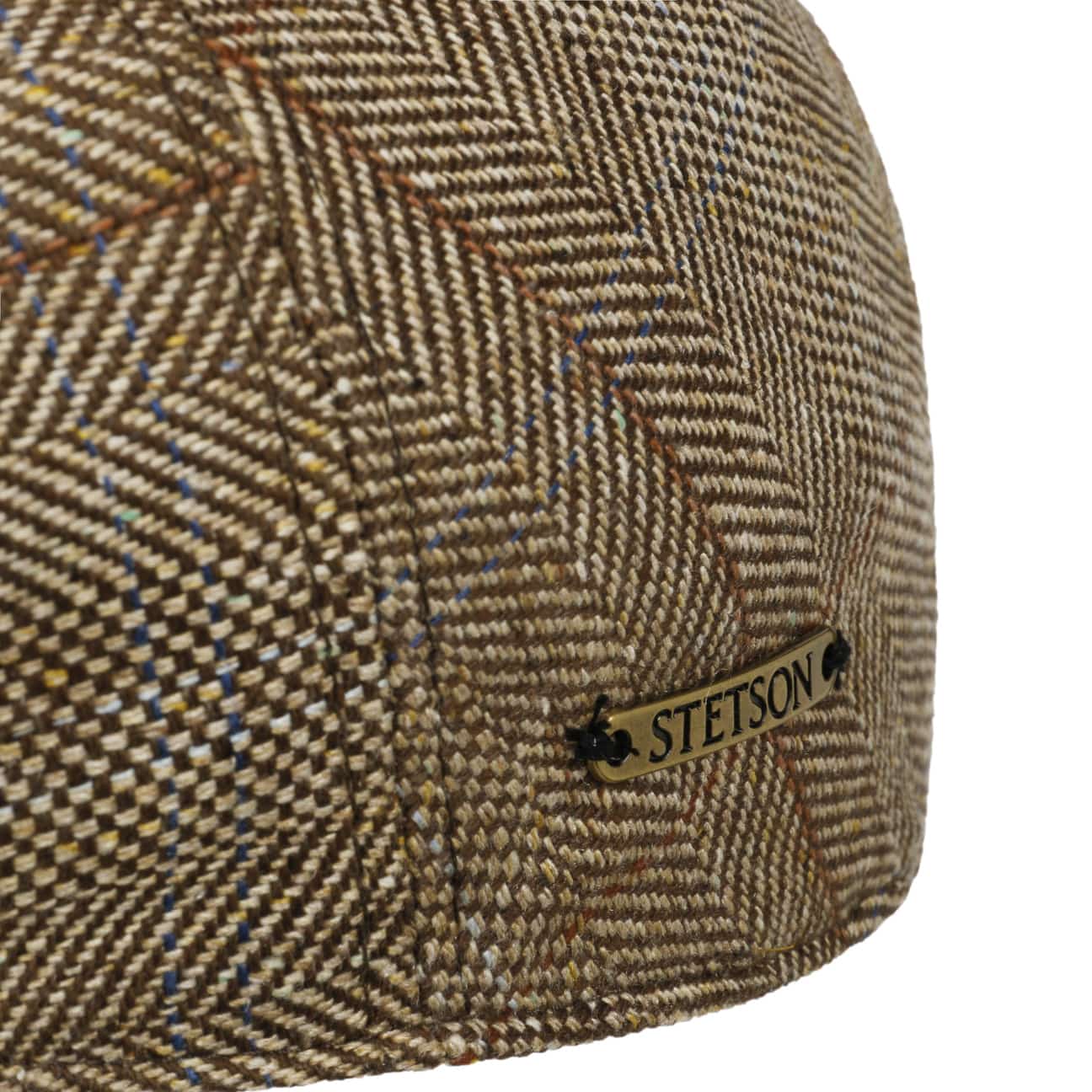 Stetson Pascoli Driver Flat Cap for Men - Classic Wool Ivy Hat for Casual & Outdoor Wear - Perfect for Driving, Golf, and Everyday Style
