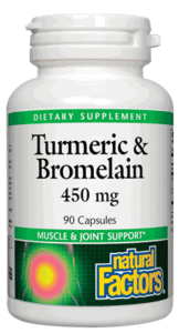 Turmeric & Bromelain 450mg Supplement - Supports Joint Health & Digestion - Natural Anti-Inflammatory for Active Lifestyles