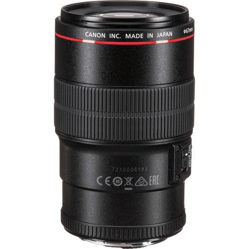 Canon EF 100mm f/2.8L Macro IS USM Lens - Professional Macro Photography Lens with Image Stabilization for DSLR Cameras - Perfect for Product Photography, Nature Close-Ups & Portraits