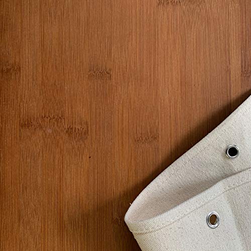 English Chestnut Bamboo/Natural Canvas