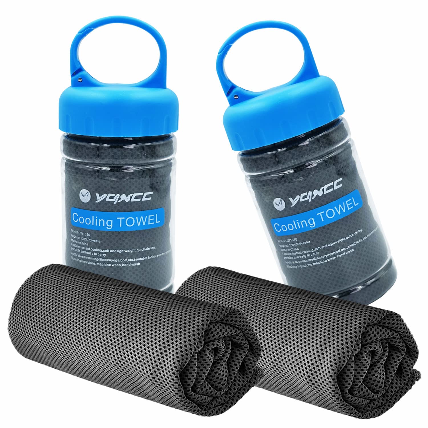 YQXCC 2 Pack Cooling Towels (47
