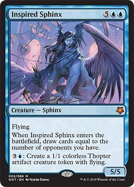 Magic: The Gathering Sphinx Card - Collectible Trading Card Game for MTG Players - Perfect for Game Nights, Tournaments & Strategy Deck Building