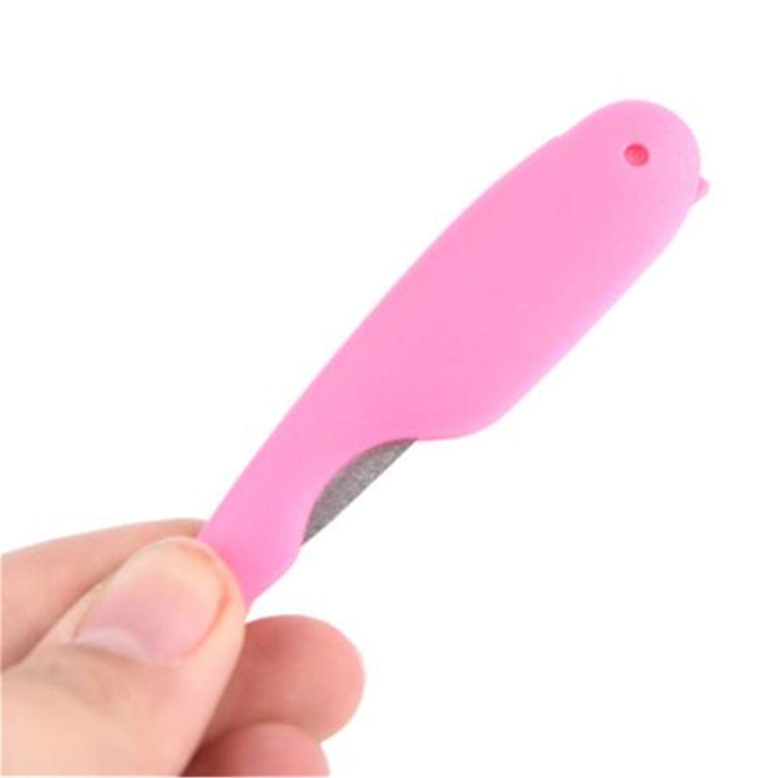 Professional Collapsible Double-Sided Nail File for Manicure & Pedicure - Portable Nail Care Tool for Home, Travel & Salon Use