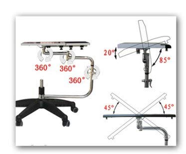 OK030 Full Motion Chair Mount Keyboard Tray with Mouse Pad - Adjustable Laptop Desk Holder for Ergonomic Office & Gaming Setup (Silver) - Perfect for Home Office, PC Gaming, and Workspace Comfort