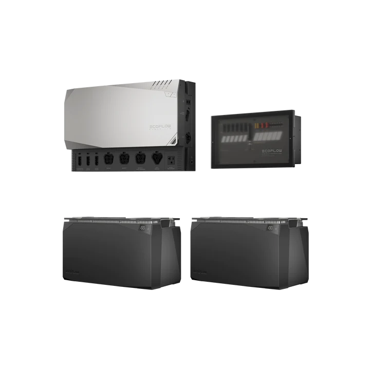 EcoFlow 10kWh Solar Power Kit - Portable Home Battery Backup System for Off-Grid Living, RV Camping & Emergency Power Outages