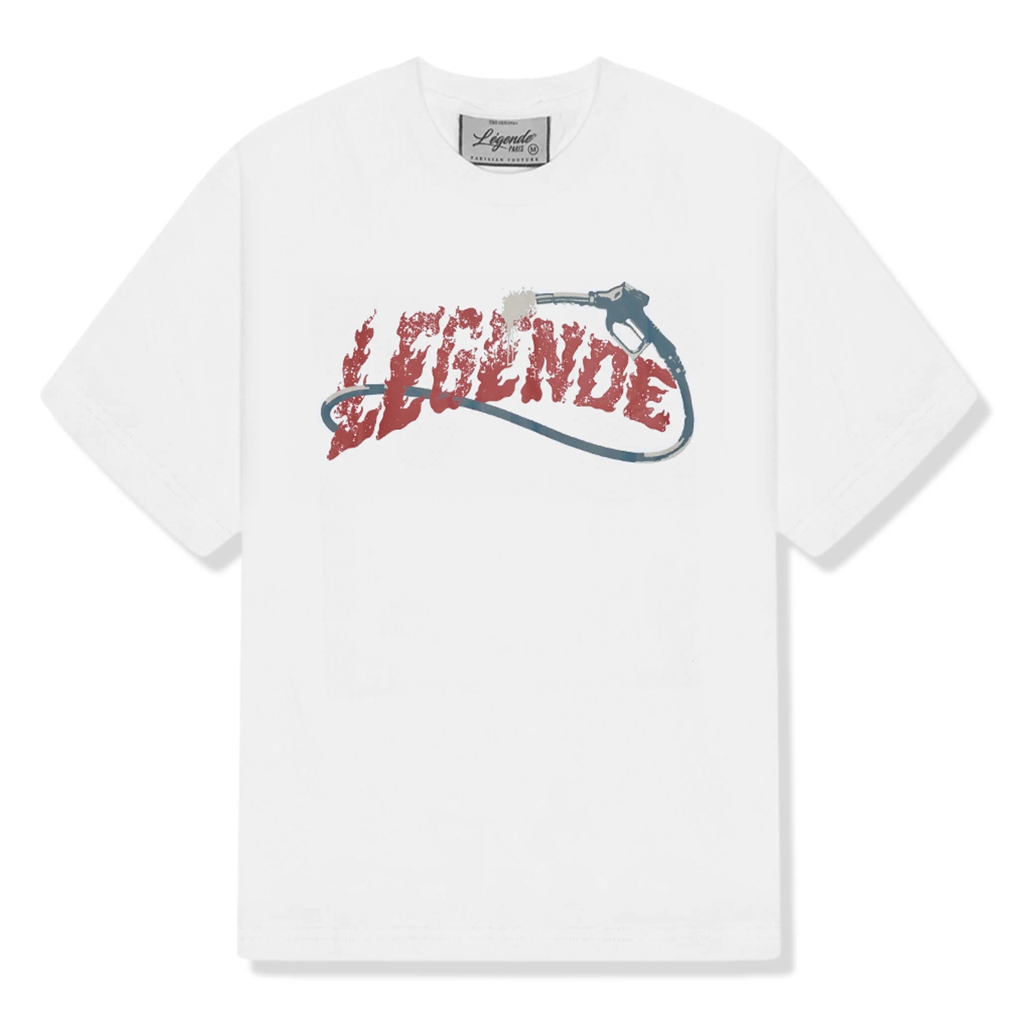 Legend Paris Destination White T-Shirt for Men & Women - Casual Comfort Fit Cotton Tee for Travel, Streetwear & Everyday Wear