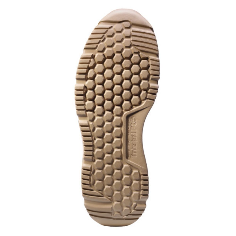 Timberland PRO Setra TB0A5SNF357 Men's Safety Work Shoes with Composite Toe - Green/Tan - Lightweight & Durable for Construction, Warehouse & Outdoor Work