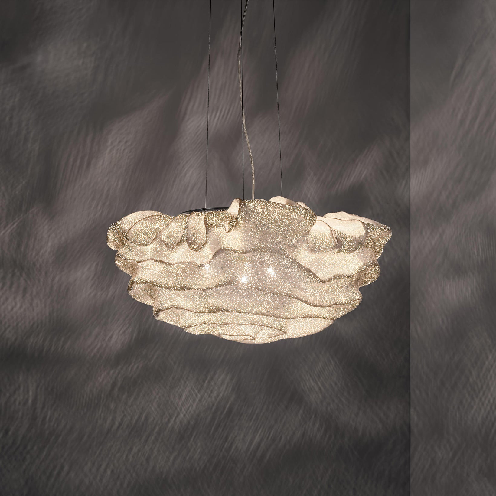 White Hill Pendant Light - Modern Ceiling Hanging Lamp for Kitchen Island, Dining Room & Bedroom Lighting | Dimmable LED Chandelier