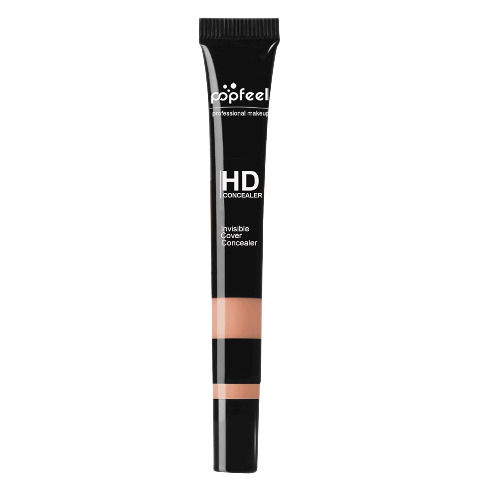 5-Color Liquid Concealer & Highlighter Palette - Full Coverage, Brightening, Camouflage Makeup for Dark Circles & Blemishes - Perfect for Daily Makeup, Contouring, and Photo Shoots (Cam254)