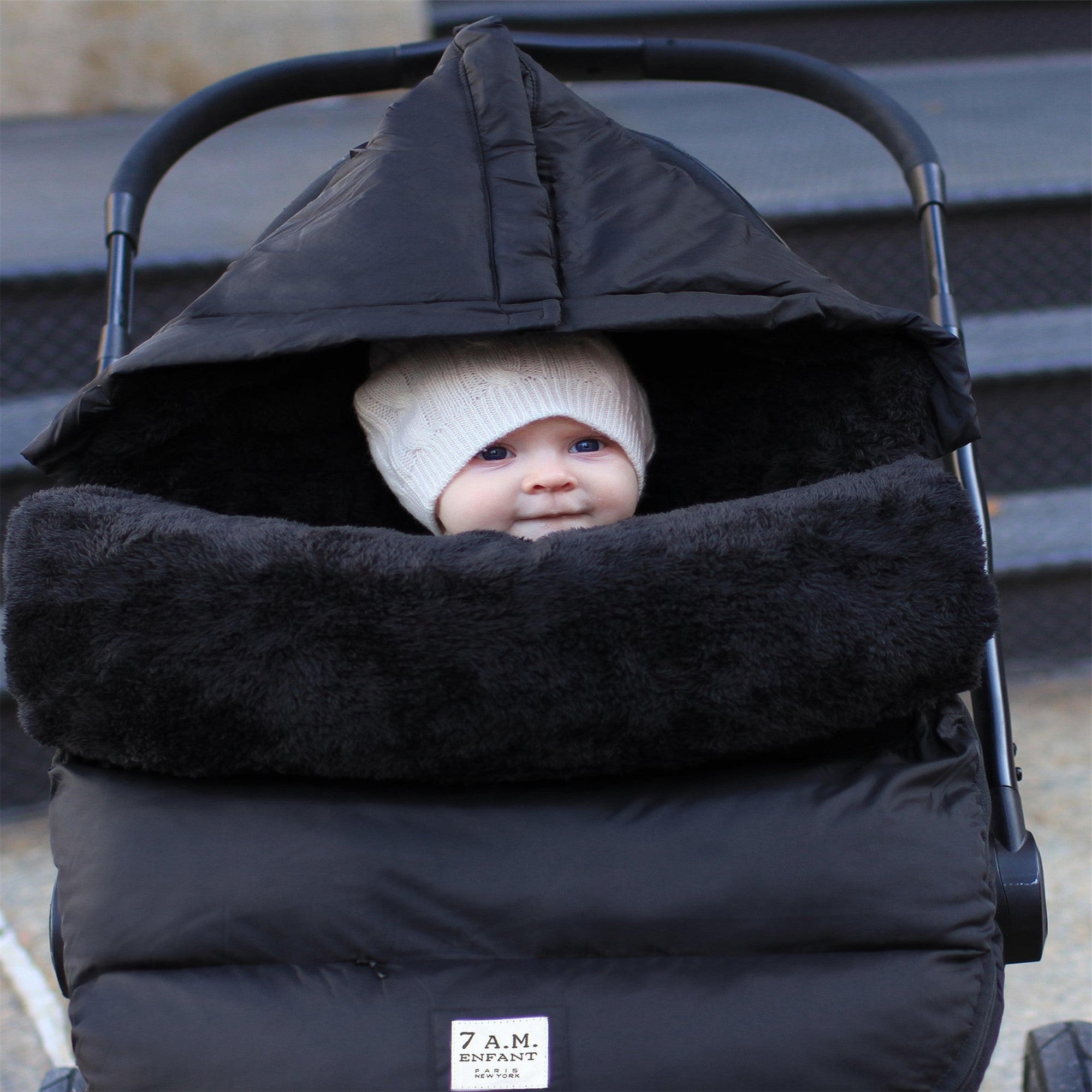 7AM Enfant PlushPOD - Premium Baby Car Seat Stroller Blanket & Travel Accessory for Cozy Naps On-The-Go | Perfect for Road Trips, Airplane Travel & Stroller Outings