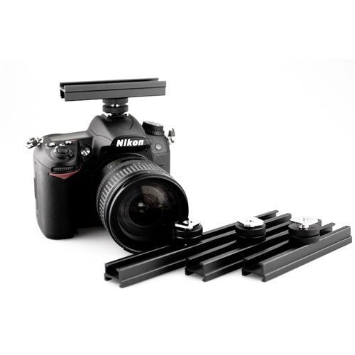 Promaster Accessory Shoe Extension Bar 300mm - Camera Flash Mount Bracket for DSLR & Mirrorless Cameras - Perfect for Studio Photography & Video Shooting