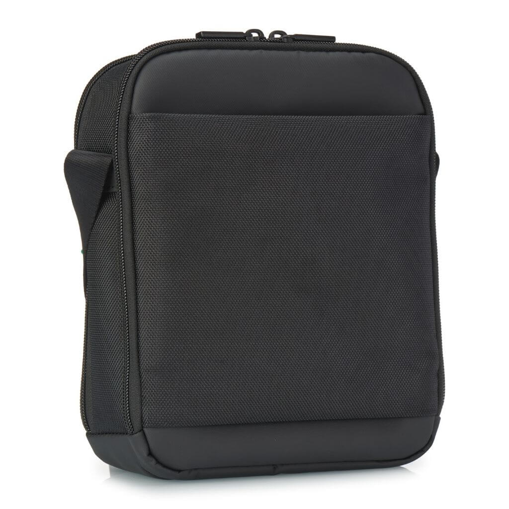 Hedgren Inc RFID Blocking Crossbody Bag - Vertical 10 Pouch Anti-Theft Travel Purse (Black) | Perfect for Daily Commute, Shopping & Secure Travel Accessories