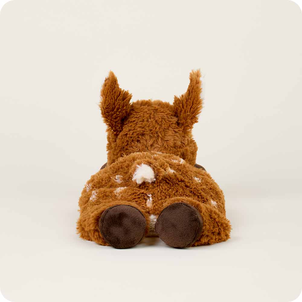 Cozy Warmies Plush Deer Heating Pad - Soft & Comfortable for Relaxation, Stress Relief & Pain Relief - Perfect for Home, Office & Travel Use