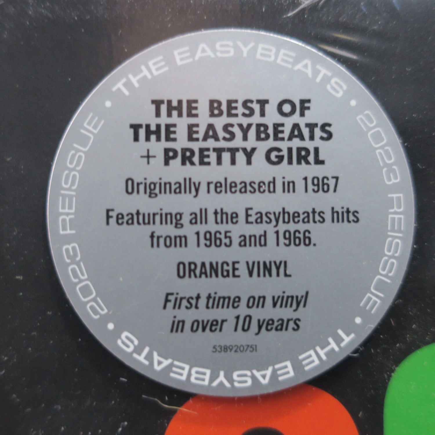 The Best Of The Easybeats + Pretty Girl - Orange Vinyl LP Record | Classic Australian Rock Music | Perfect for Vinyl Collectors & Music Enthusiasts
