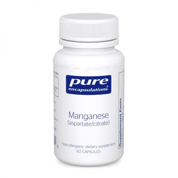 Premium Manganese Aspartate & Citrate Supplement - Supports Bone Health, Metabolism & Energy - Ideal for Athletes & Active Lifestyles