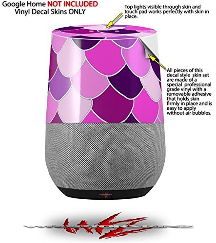 Pink and Purple Decal Skin Wrap for Google Home - Stylish Protective Cover, Easy to Apply (Google Home Not Included) - Perfect for Home & Office Decor