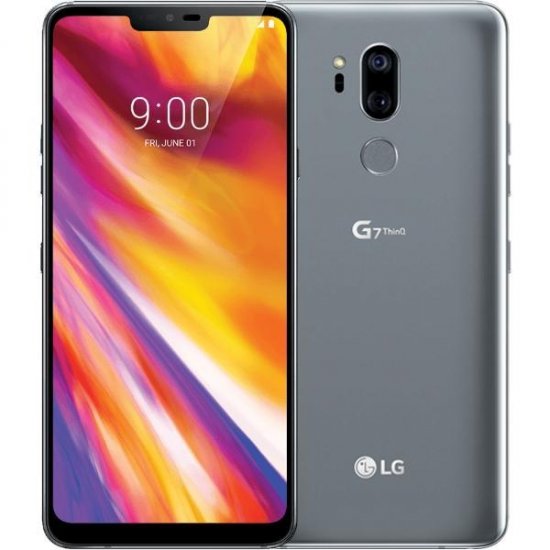 LG G7 ThinQ LMG710ULM 64GB Unlocked Smartphone - Aurora Black (CDMA Compatible) | Perfect for Streaming, Gaming & Productivity on the Go