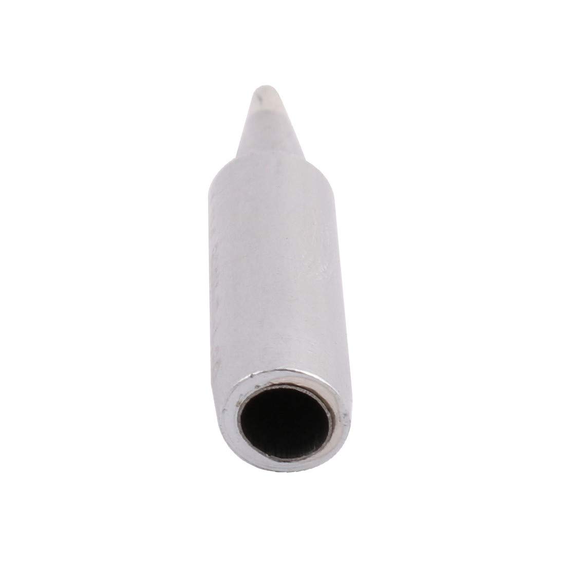 10pcs 900M-T-B Silver Tone Soldering Iron Tips for Soldering Station - High Precision Screwdriver Tips for Electronics Repair, DIY Projects, and Jewelry Making