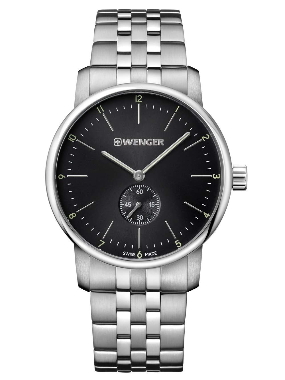 Wenger Urban Classic Watch - Stylish & Durable Men's Wristwatch for Everyday Wear, Office & Outdoor Adventures
