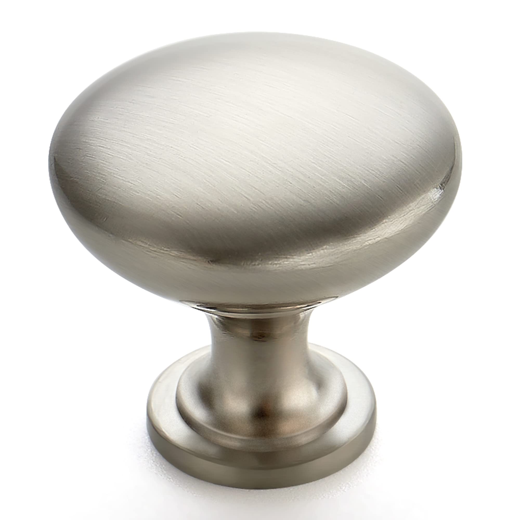 Ravinte 5-Pack Satin Nickel Cabinet Knobs - Brushed Nickel Drawer Pulls & Dresser Handles for Kitchen Cabinets, Cupboards, Wardrobes | Perfect for Home Renovation, Furniture Upgrade & DIY Projects