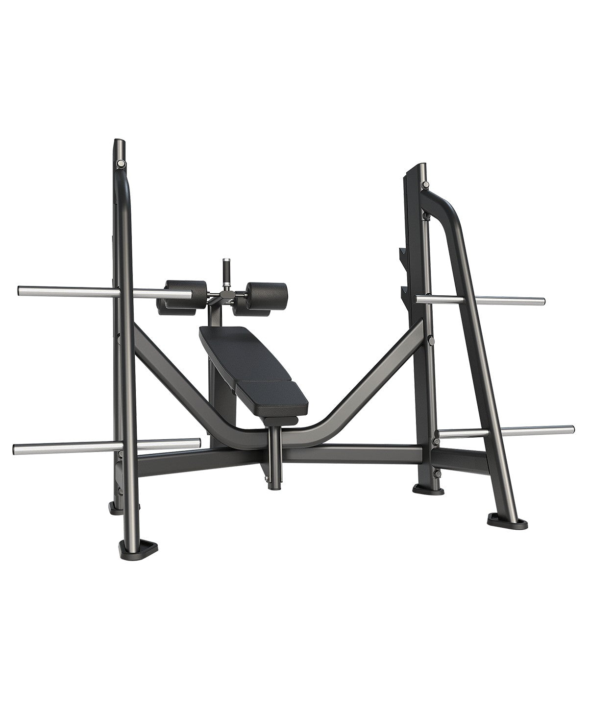 Prestige Olympic Decline Bench - Adjustable Weight Bench for Home Gym Strength Training, Ab Workouts & Decline Press | Perfect for Bodybuilding, Fitness & CrossFit