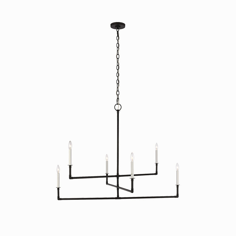 Athalie Chandelier - Elegant Crystal Ceiling Light Fixture for Dining Room, Living Room & Bedroom | Perfect for Home Decor & Wedding Venues