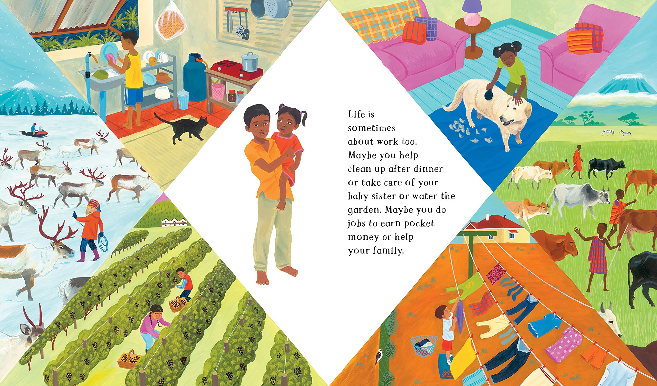 Barefoot Books Children of the World - Multicultural Kids Book for Global Awareness | Perfect for Classroom Learning & Home Reading