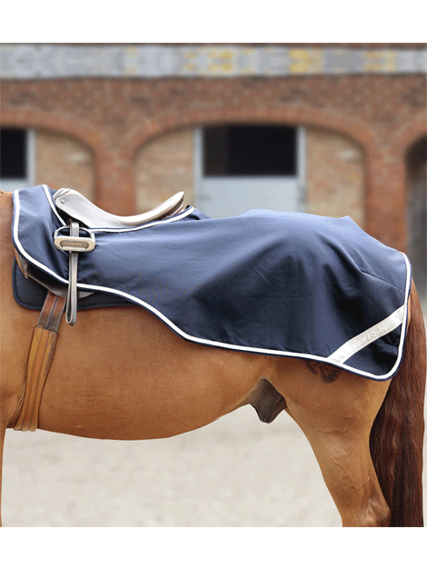 Premier Equine Waterproof Exercise Sheet for Horses - Lightweight & Breathable Riding Blanket for Training, Riding, and Outdoor Activities