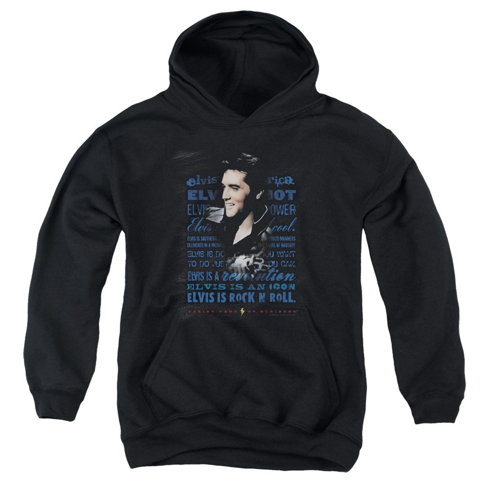 Elvis Presley Vintage Pullover Hoodie - Retro Music Icon Sweatshirt for Men & Women - Casual Wear & Concert Outfit