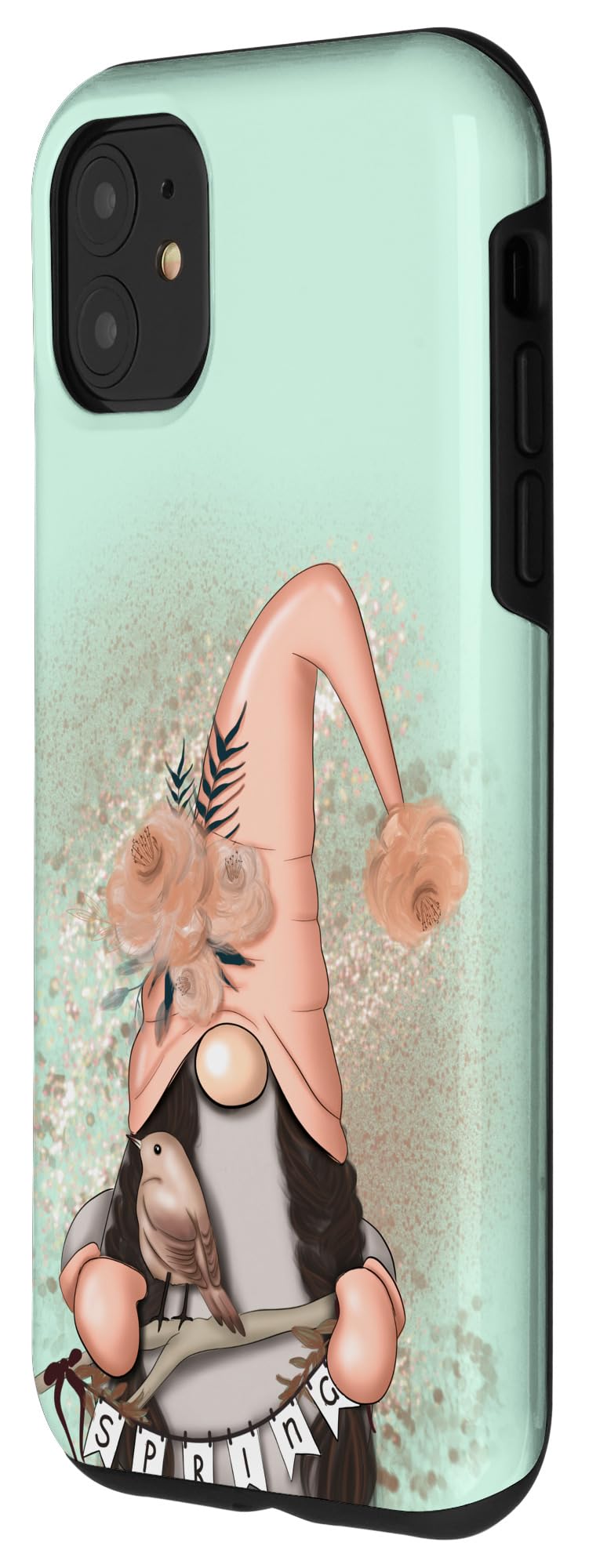 Pastel Easter Spring Gnome iPhone 11 Case - Cute Protective Cover for iPhone 11 - Perfect for Easter Gifts, Spring Decor & Everyday Use
