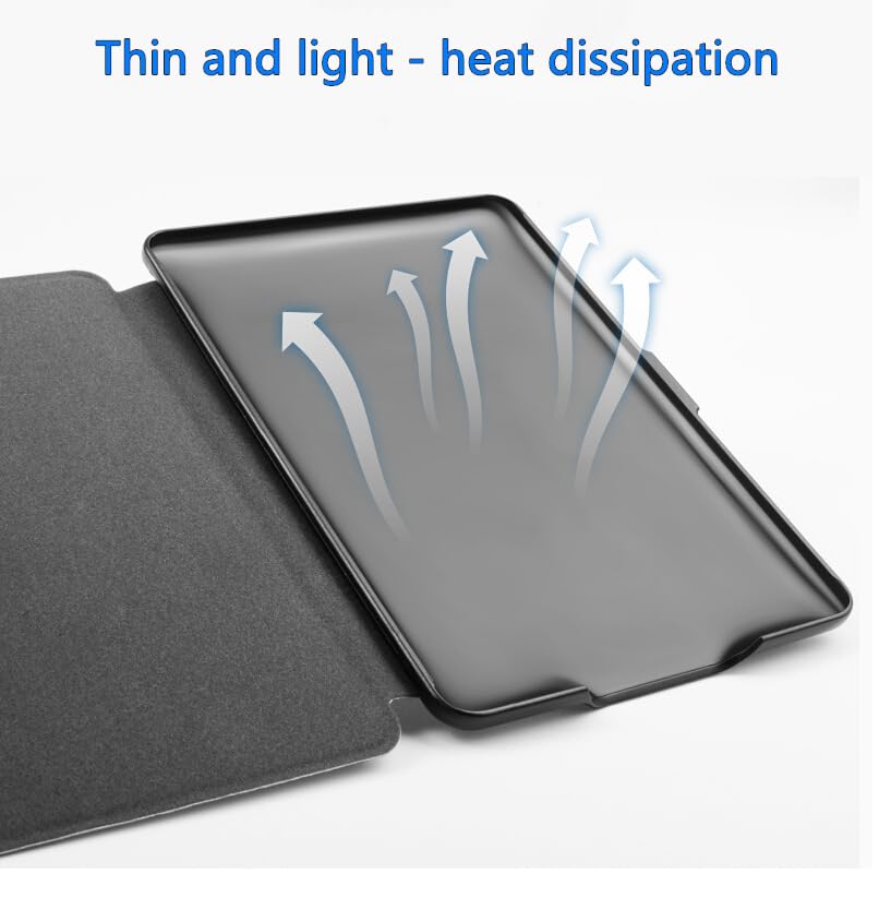 Kindle 8th Generation (6 Inch) Case - SY69JL Model - Ultra Thin PU Leather Cover with Smart Auto Sleep/Wake & Cross Pattern Design - Perfect for Reading, Traveling, and Daily Protection