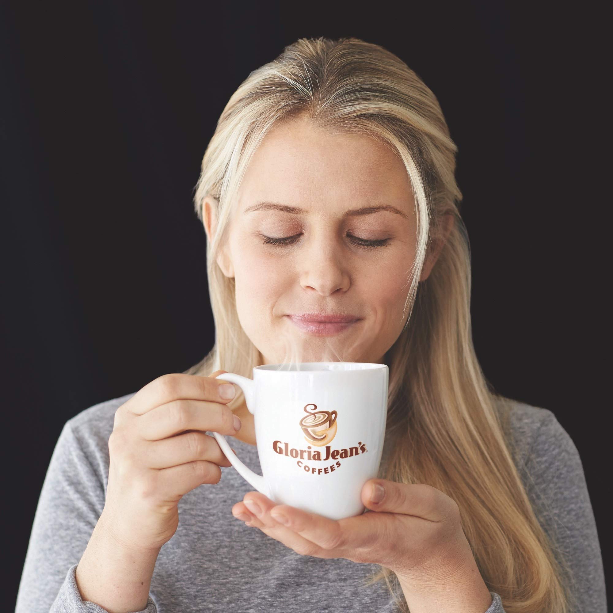 Gloria Jean's Hazelnut Flavored Medium Roast Coffee K-Cup Pods for Keurig - 72 Count Single-Serve Pack | Perfect for Office, Home & Morning Brew