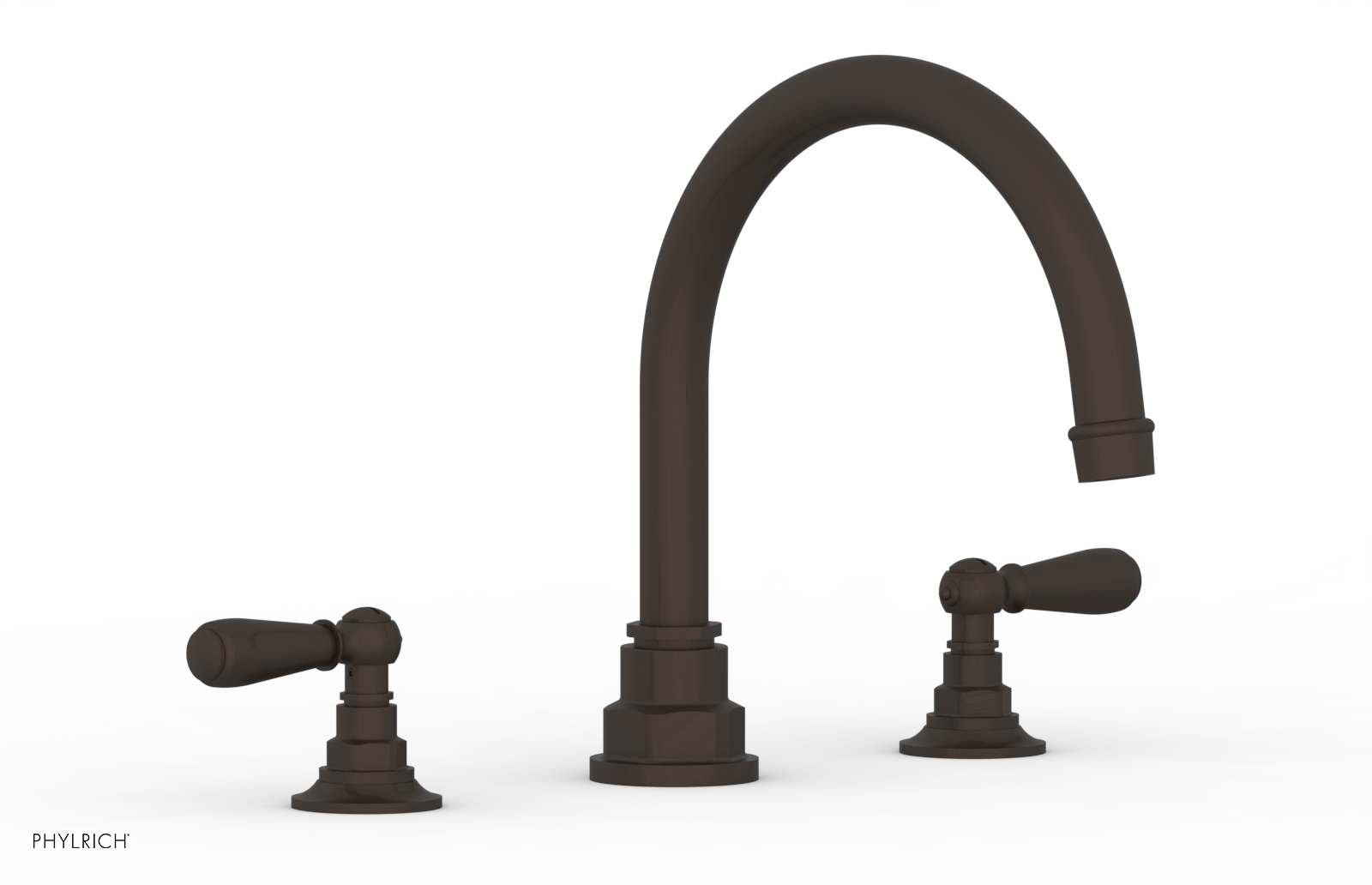 Jamestown Deck Tub Set with Lever Handles - 165