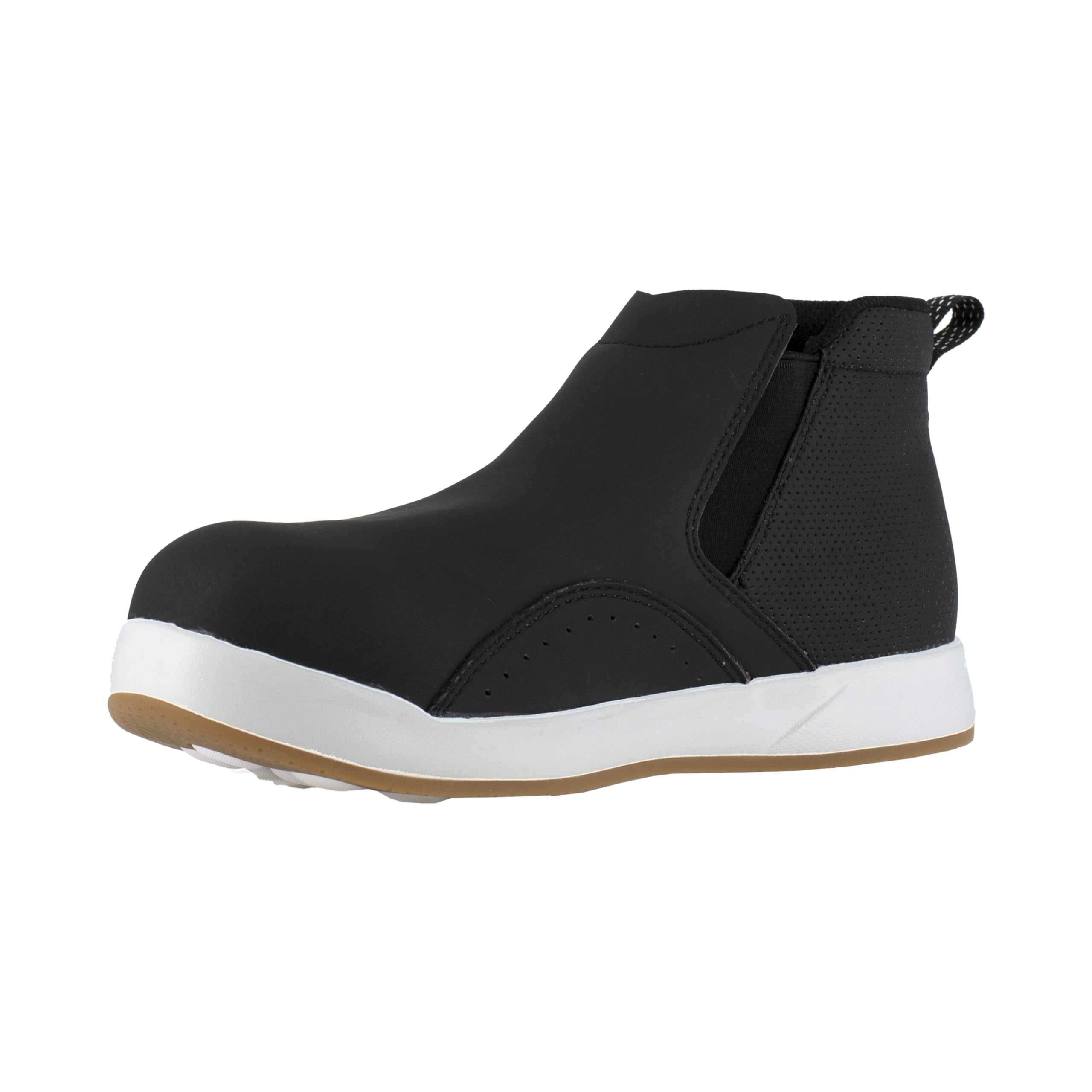 Reebok Women's Ever Road 3.0 DMX Composite Toe Slip-On Work Safety Shoes - Black | Comfortable & Lightweight for Construction, Warehouse & Industrial Work