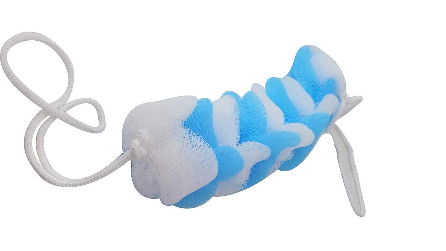 Exfoliating Bath Scrubber Mesh Net Pouf for Men & Women - Soft Shower Ball with Deep Cleansing - Perfect for Exfoliation & Relaxation in Bath or Shower - Random Color