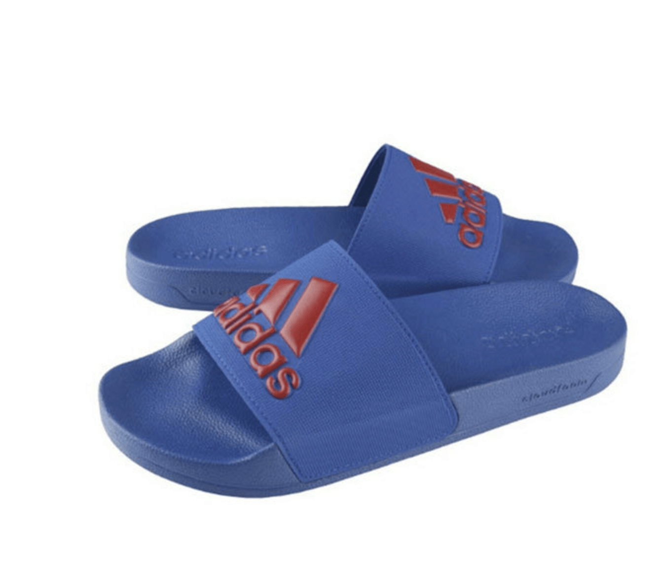 Adidas Adilette Comfort Slides for Men & Women - Quick-Dry Shower Sandals with Arch Support - Perfect for Pool, Beach, Gym & Spa