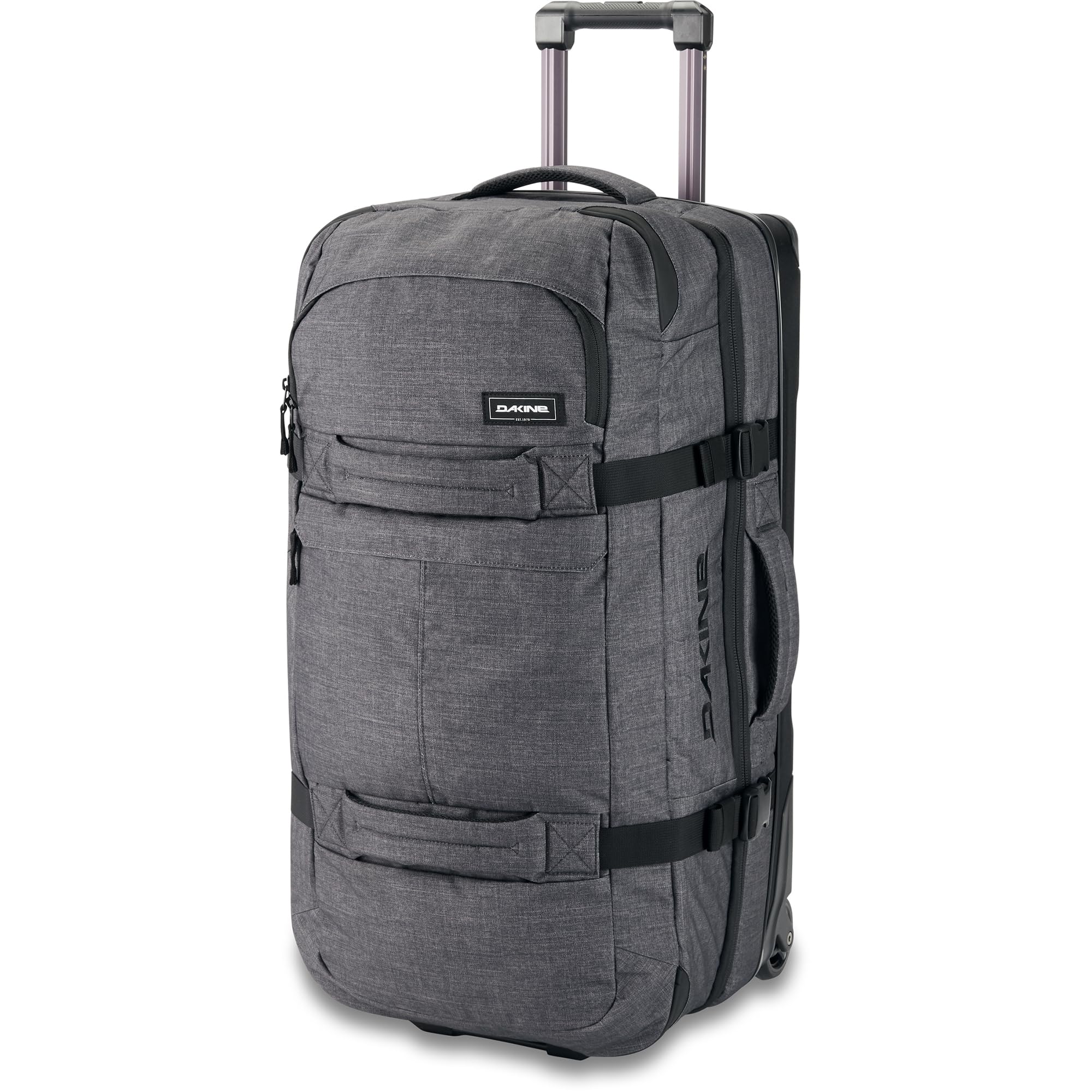 Dakine Split Roller Luggage - Lightweight Expandable Travel Suitcase with Wheels for Men & Women | Perfect for Airplane Carry-On, Business Trips & Vacation Packing