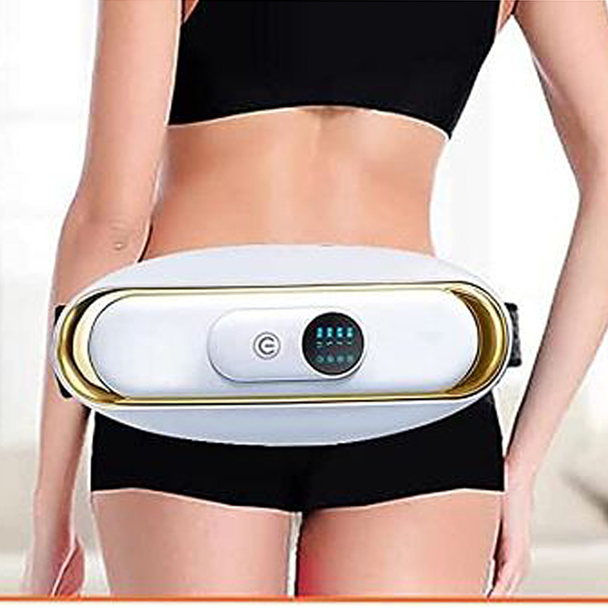 USLENDER VIBRO BELT PLUS - Slimming & Toning Vibration Belt for Weight Loss & Muscle Stimulation - Perfect for Home Gym, Fitness Training & Body Shaping