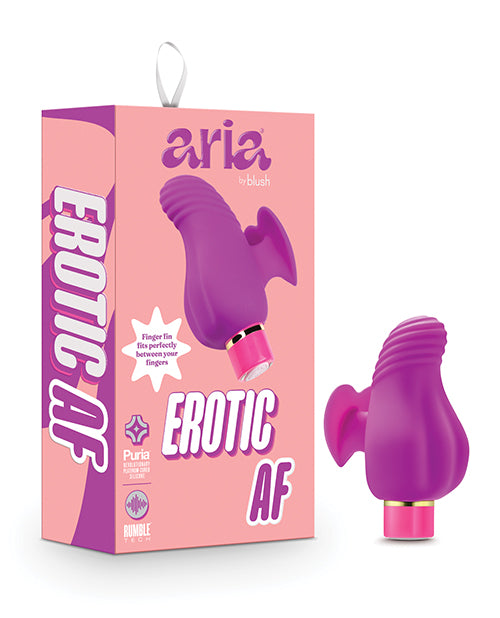 Aria Erotic AF Rechargeable Silicone Vibrator - Waterproof & Powerful Personal Massager for Women - Perfect for Couples Play & Solo Pleasure