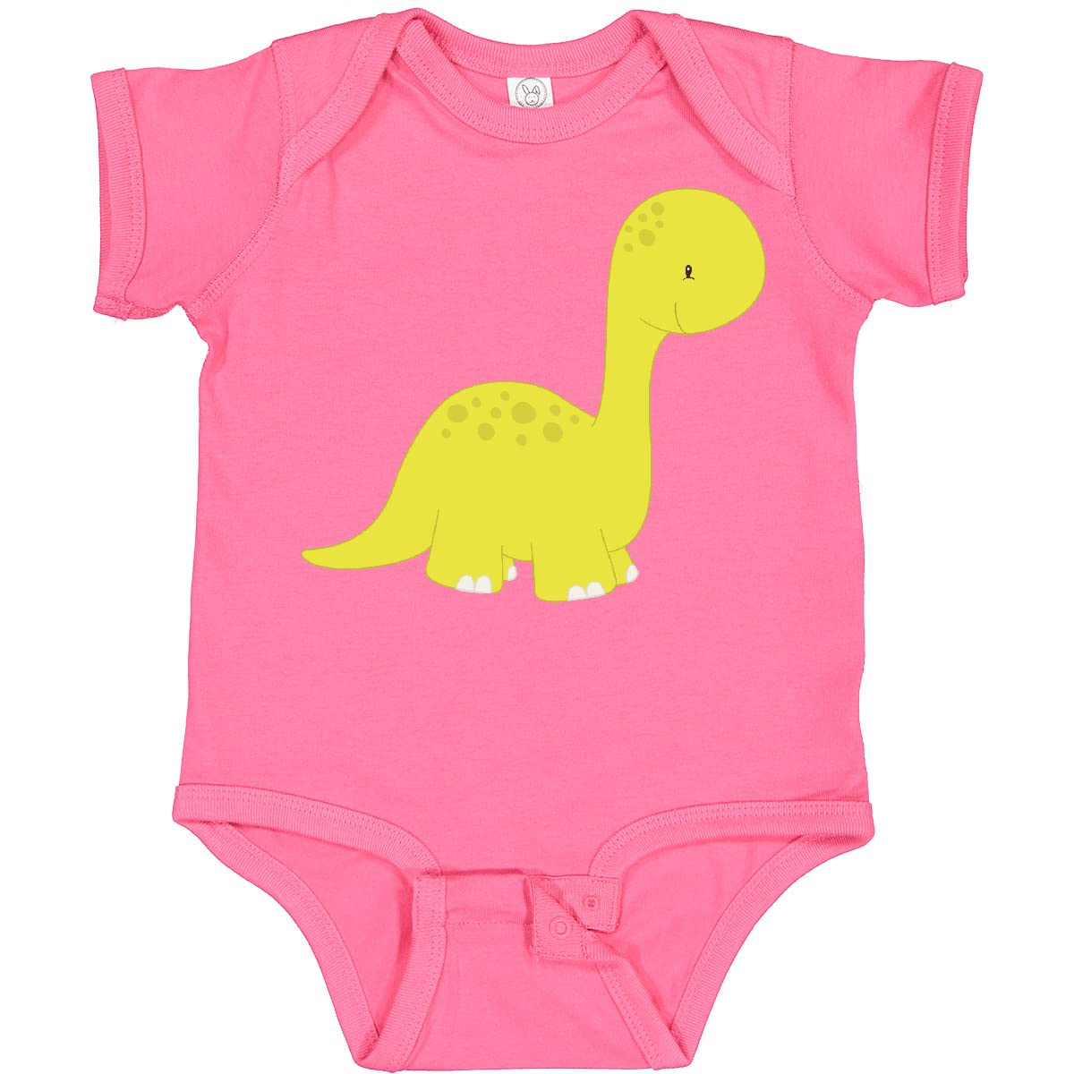 Inktastic Adorable Dinosaur Baby Bodysuit - Cute Brontosaurus Dino Onesie for Infants & Toddlers | Perfect for Playtime, Daycare & Family Photos
