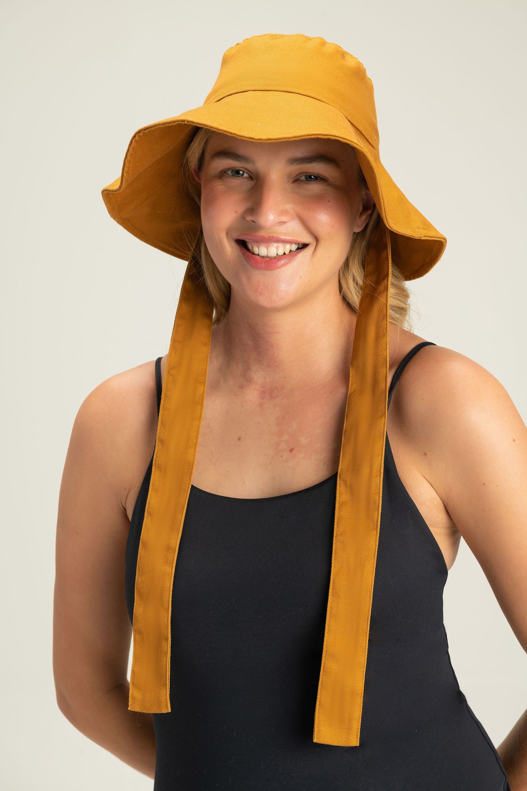 Trendy Hype Tie Bucket Hat for Men & Women - Stylish Adjustable Summer Sun Hat for Outdoor, Beach, and Streetwear Fashion