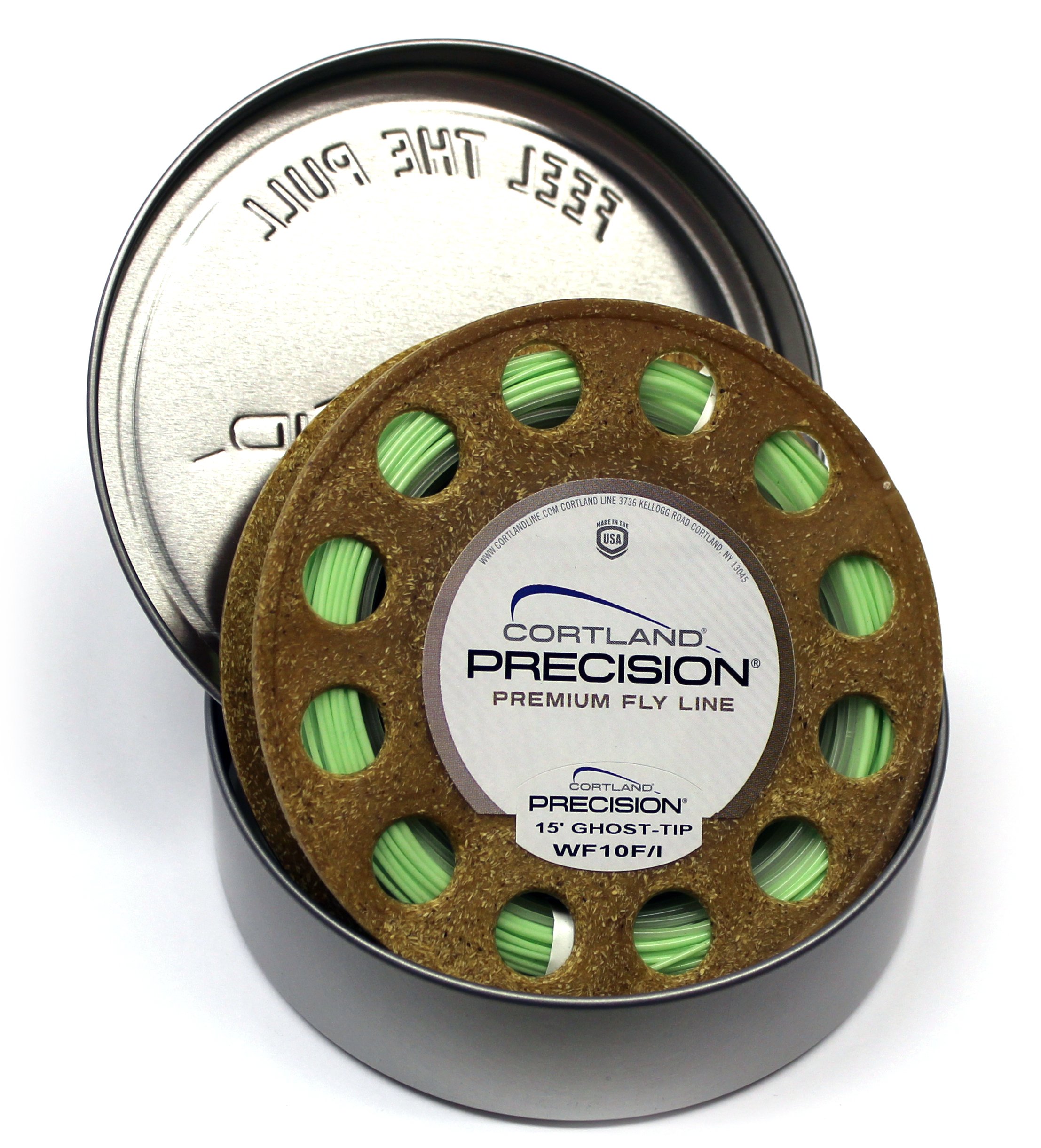 Cortland Ghost Tip 15 Fly Line - Premium Floating Fly Fishing Line for Trout & Bass - Ideal for Freshwater & Saltwater Fly Fishing