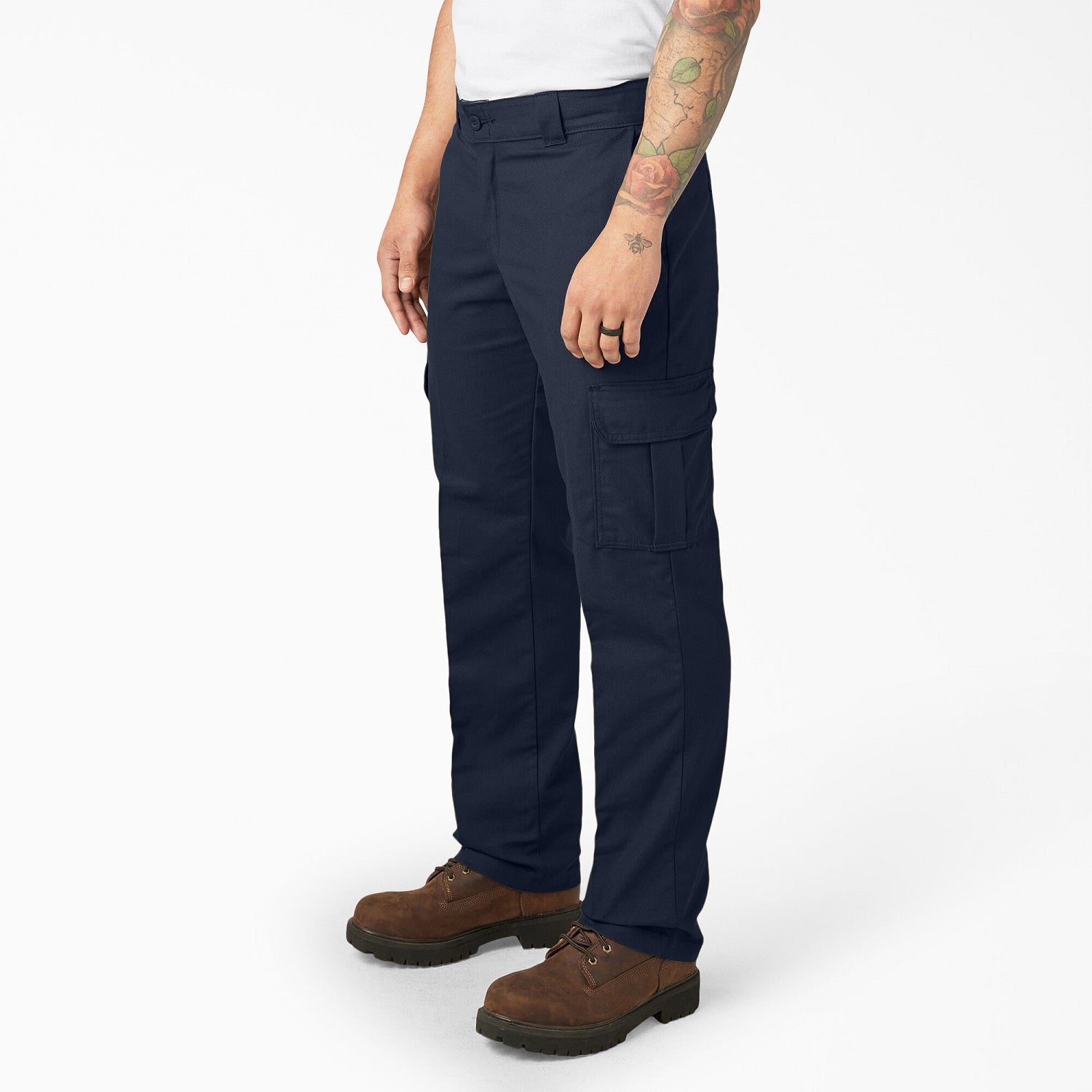 Dickies Men's FLEX Regular Fit Cargo Pants - Durable Work Pants with Stretch Comfort for Construction, Hiking & Outdoor Activities