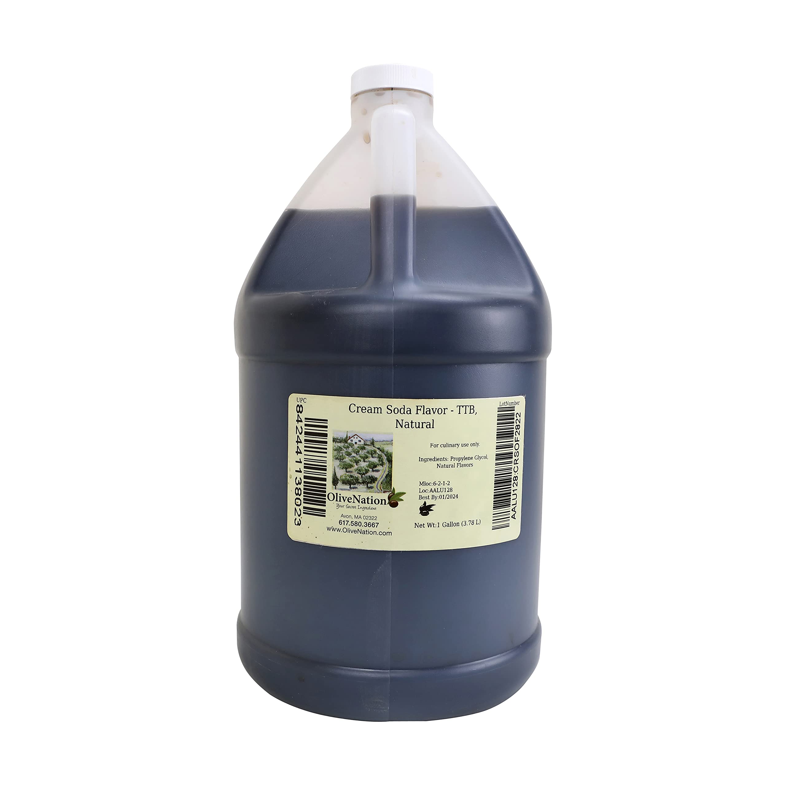 OliveNation Cream Soda Flavoring - 32 fl oz Bottle for Baking, Cocktails & Desserts | TTB Approved Flavor Extract