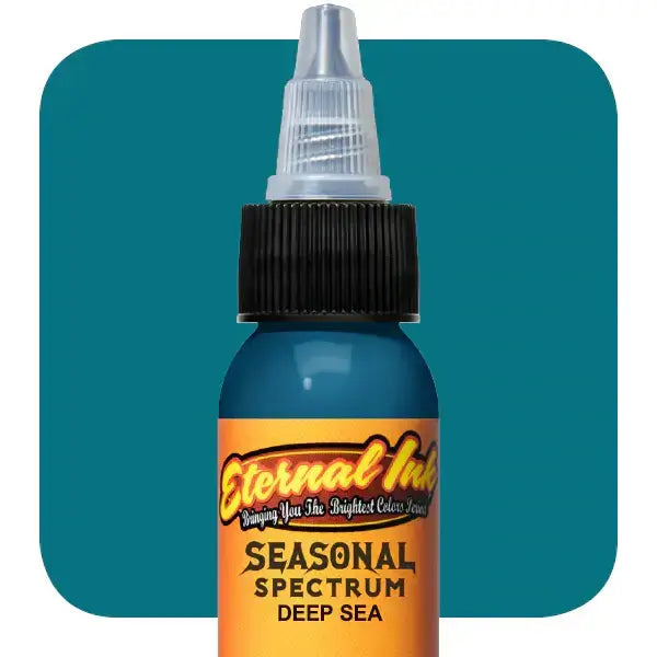 Deep Sea Eternal Ink - 1 oz Permanent Waterproof Ink for Fountain Pens, Calligraphy & Art - Ideal for Writing, Drawing, and Professional Documents