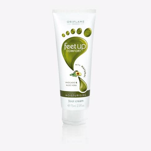 FEET UP Overnight Moisturizing Foot Cream for Dry Cracked Heels - Deep Hydration & Repair for Soft Smooth Feet - Perfect for Nighttime Use & Relaxation After Long Day