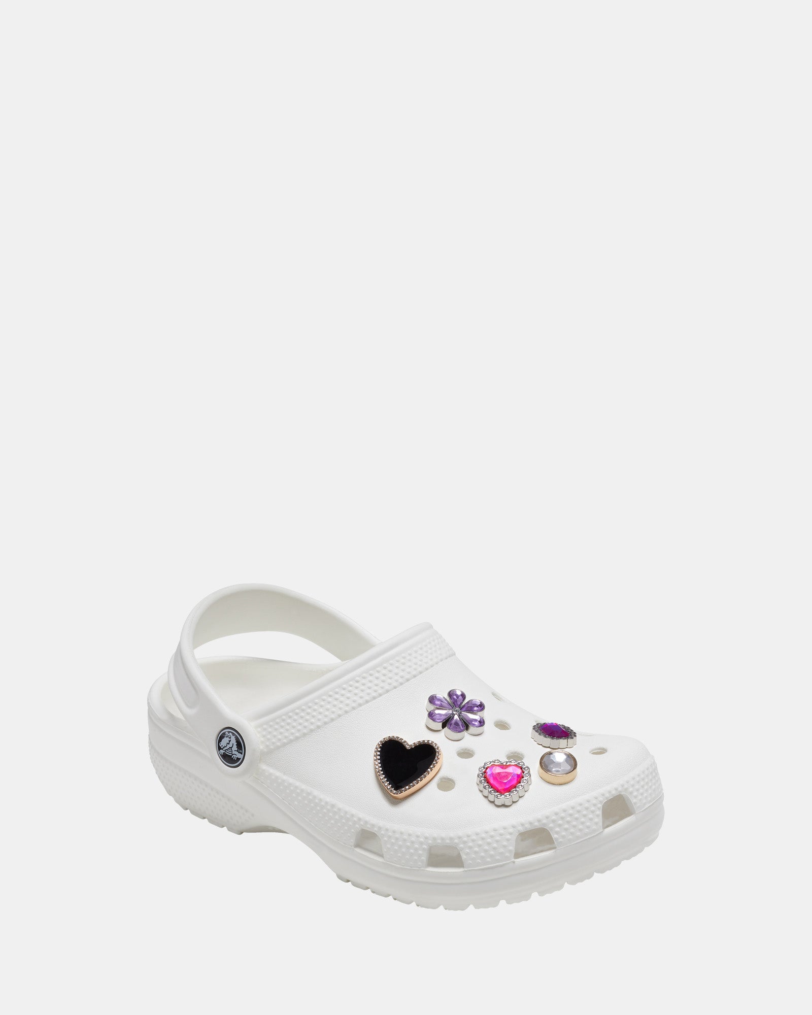 Bejeweled Jibbitz Charms 5-Pack - Multi Color Shoe Accessories for Crocs - Perfect for Kids & Adults Fashion, Gifts & DIY Customization
